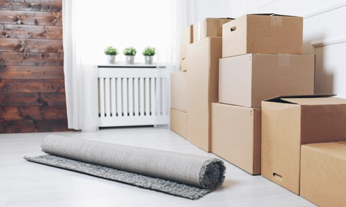 moving-boxes-and-rug-in-home